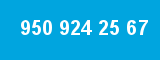 950 924 25 67 950 924 25 67